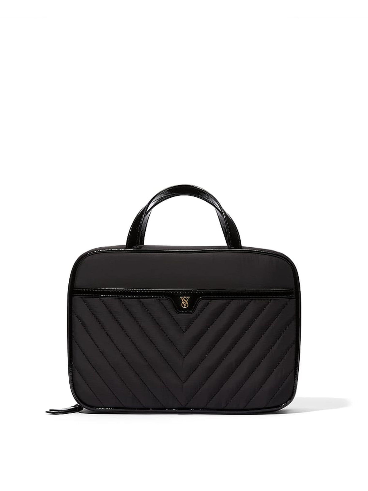 Victoria's Secret Black Jetsetter hanging travel makeup bag (British brand)