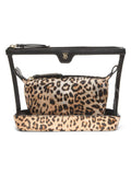 Victoria's Secret Makeup Bag Leopard Brown 9.8x3.3x6.3cm (British brand)