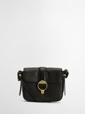 Barbour Tan Brown Mini Rosa Leather Cross-Body Bag