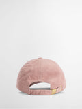 Barbour Pink Oakley Cord cap with adjustable backstrap (British brand)