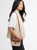 Barbour Mini Rosa crossbody bag tan brown leather - British product