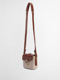 Barbour Mini Rosa crossbody bag tan brown leather - British product