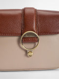 Barbour Mini Rosa crossbody bag tan brown leather - British product