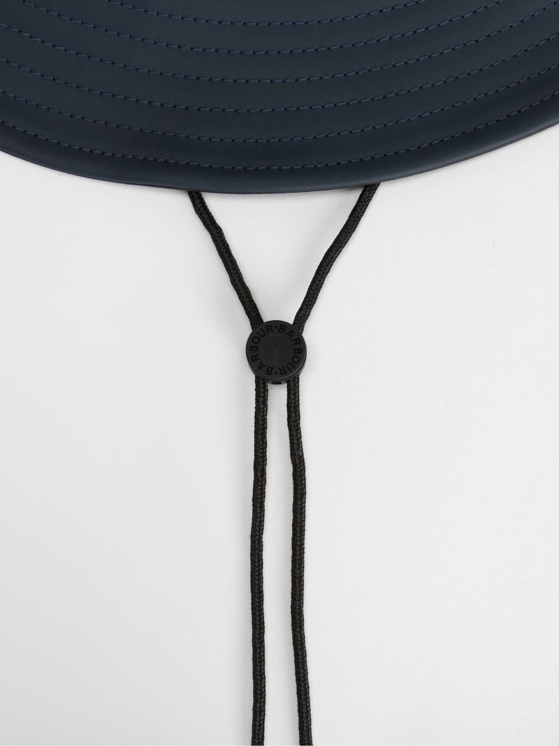 Barbour Thorpe showerproof bucket hat, imported from the UK