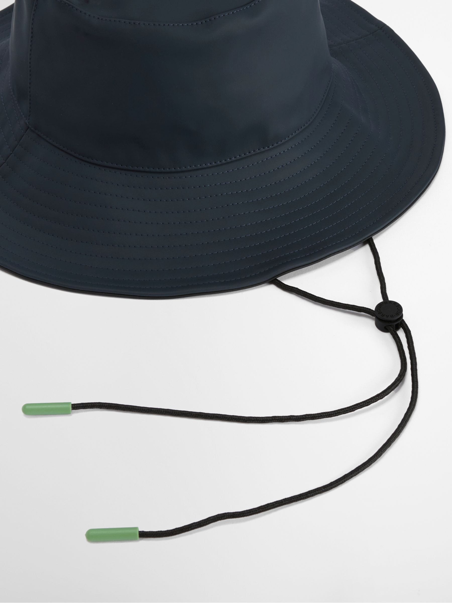 Barbour Thorpe showerproof bucket hat, imported from the UK