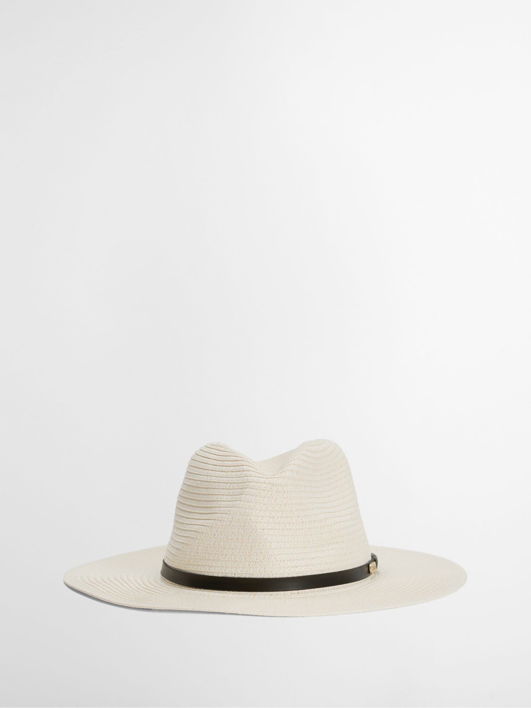 Barbour® Cream Evelyn Braid Trilby Hat