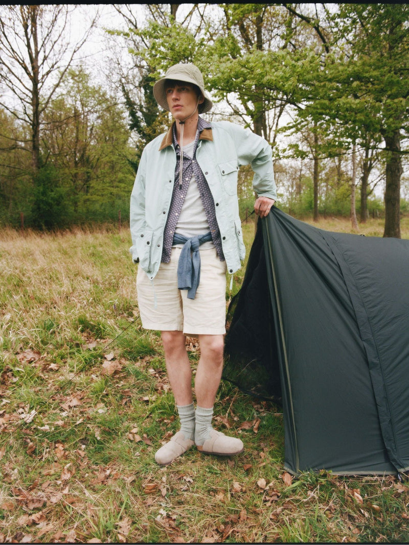 Barbour reversible bucket hat green, imported from the UK