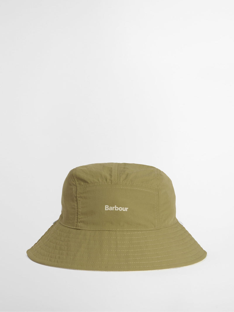 Barbour reversible bucket hat green, imported from the UK