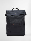 Barbour Blue Transport Foldover Backpack (British brand)