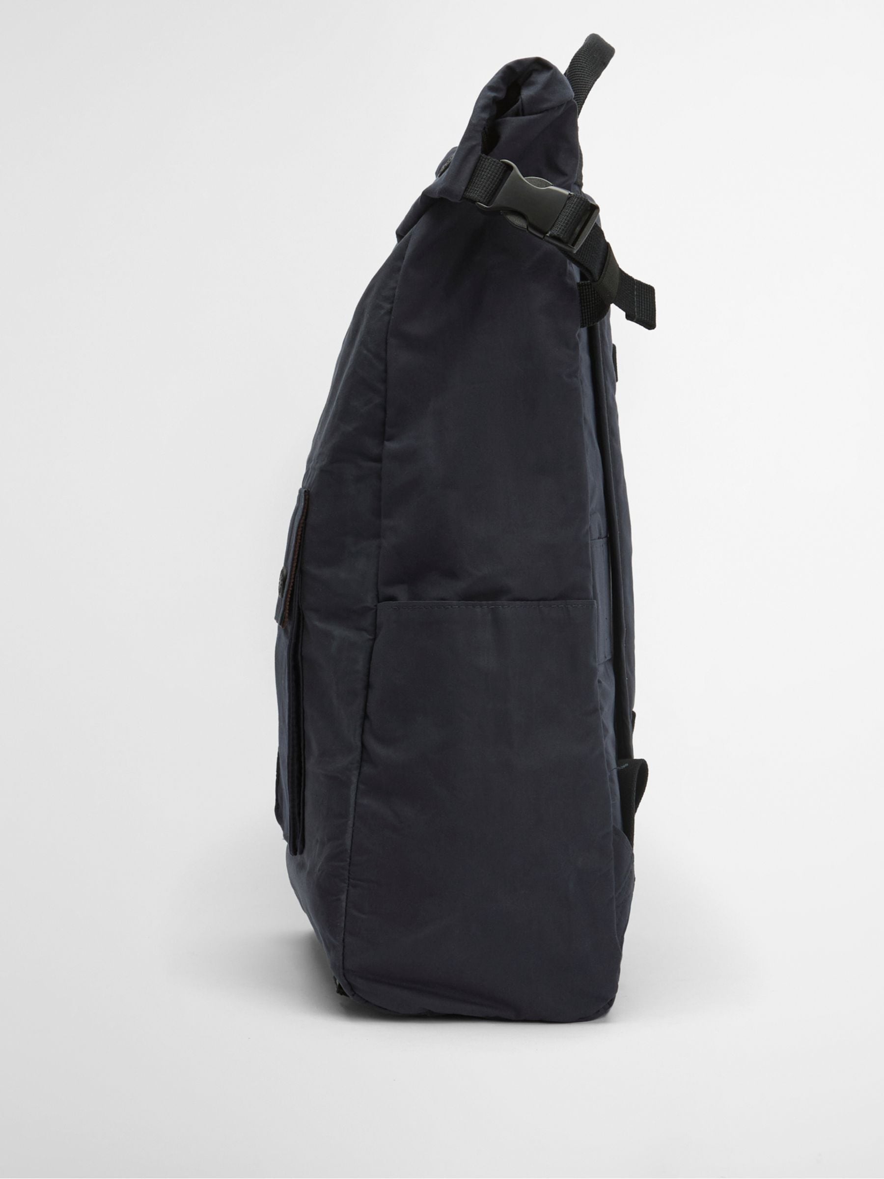 Barbour Blue Transport Foldover Backpack (British brand)