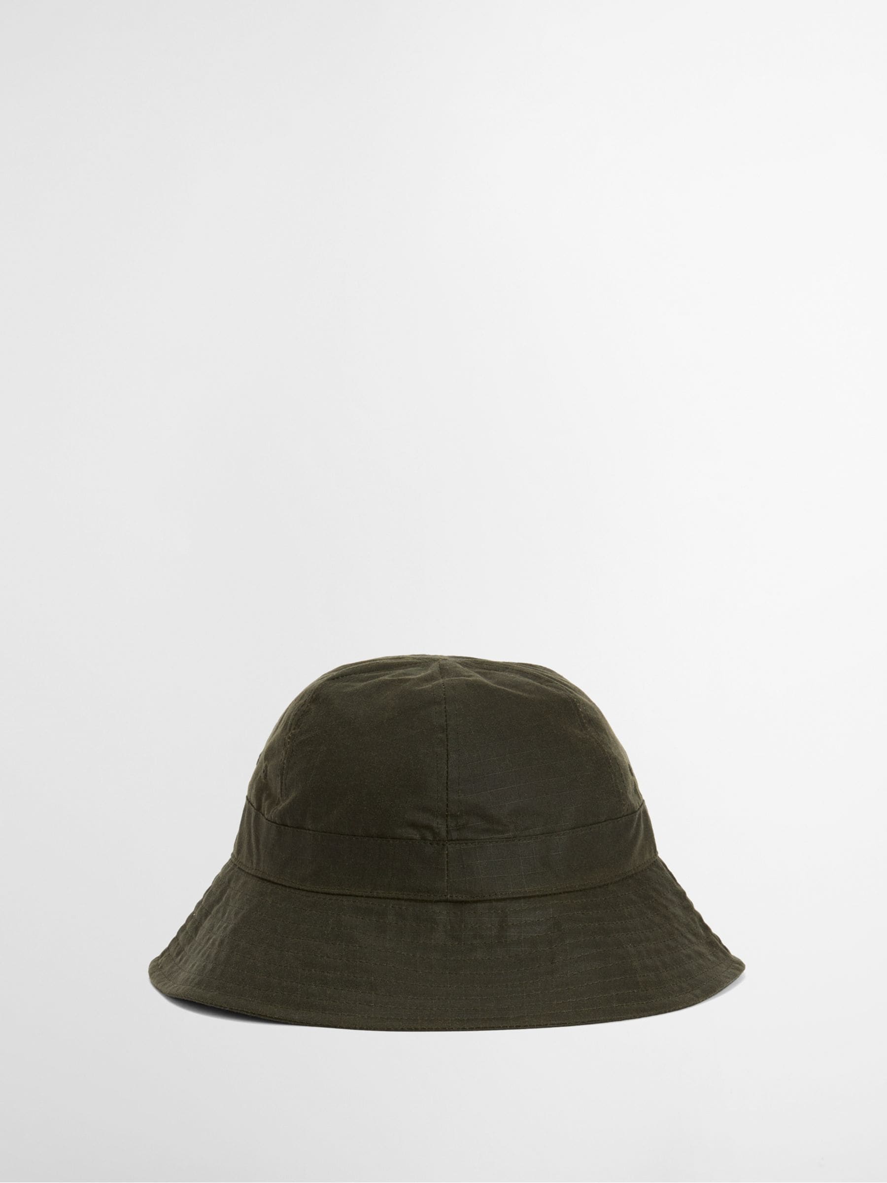 Barbour green Spectator 6 panel bucket hat, imported from the UK