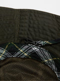 Barbour green Spectator 6 panel bucket hat, imported from the UK