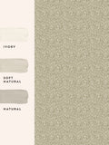 Laura Ashley Nutgrove A4 wallpaper sample, imported from the UK