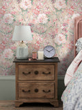 Laura Ashley wallpaper sample Plaster Pink Mayville A4, UK version