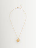 Missoma gold tone Roman arc coin pendant necklace - British product