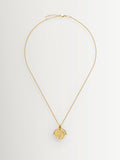 Missoma gold tone Roman arc coin pendant necklace - British product