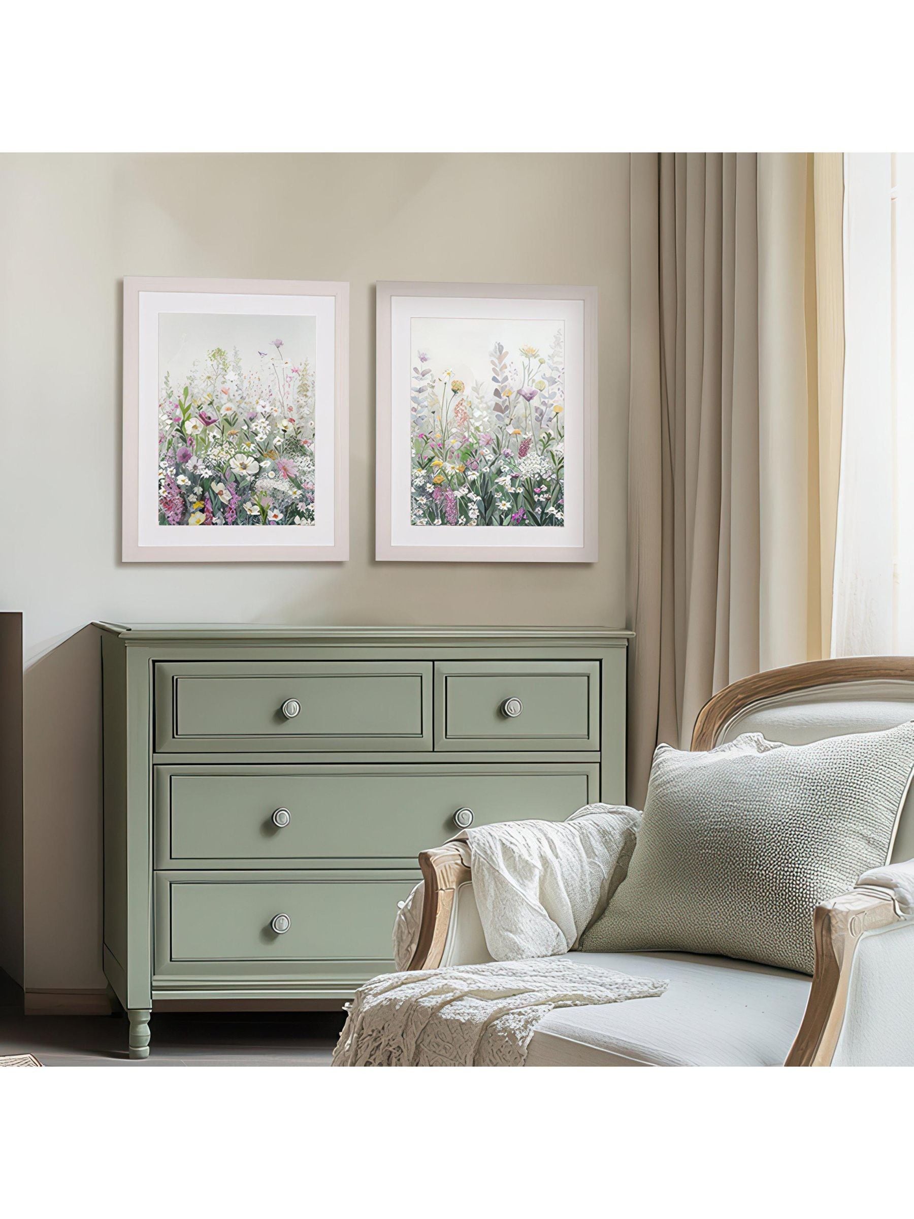 Art Marketing Multicoloured Meadow Dream Wall Art