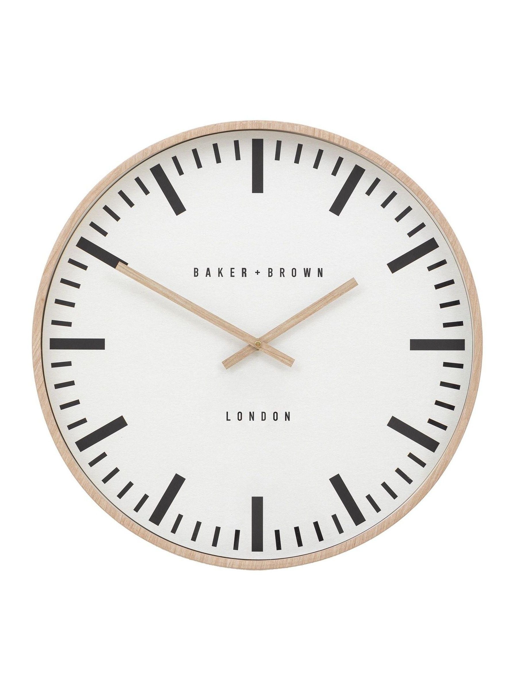 Gallery Home White Longstone Clock 50cm