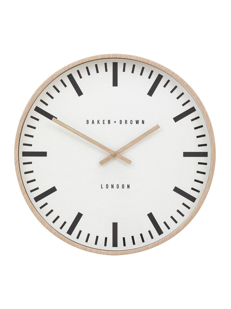 Gallery Home White Longstone Clock 50cm