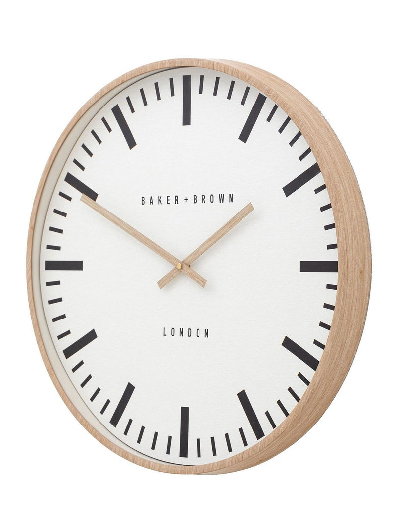 Gallery Home White Longstone Clock 50cm