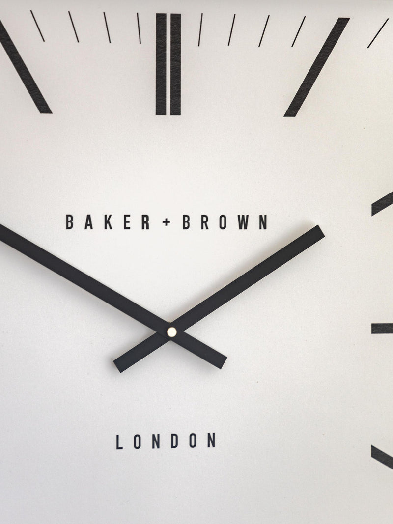 Gallery Home Penrose light wood wall clock 50cm (British brand)