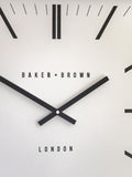 Gallery Home Penrose light wood wall clock 50cm (British brand)
