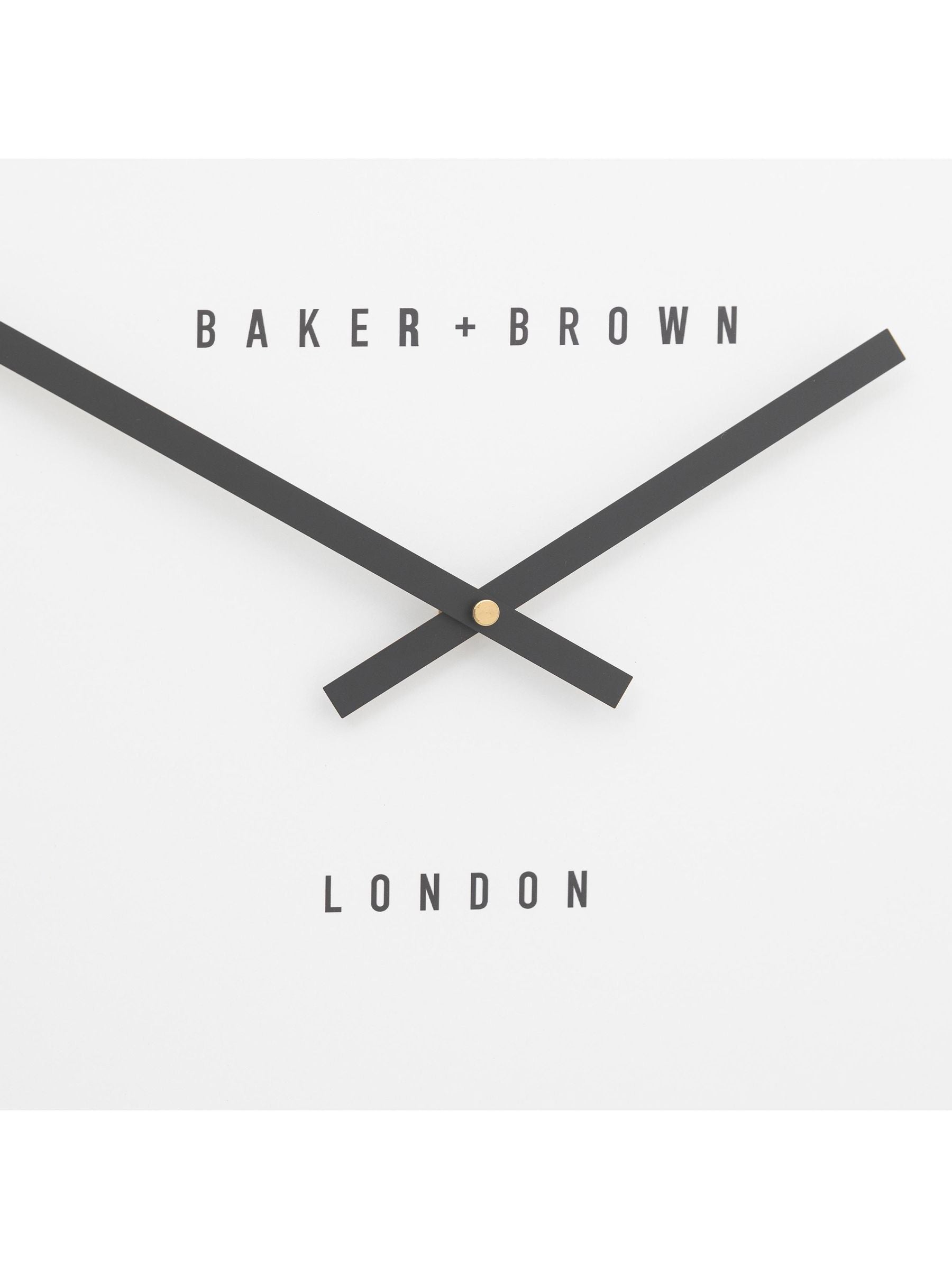 Gallery Home Penrose light wood wall clock 50cm (British brand)