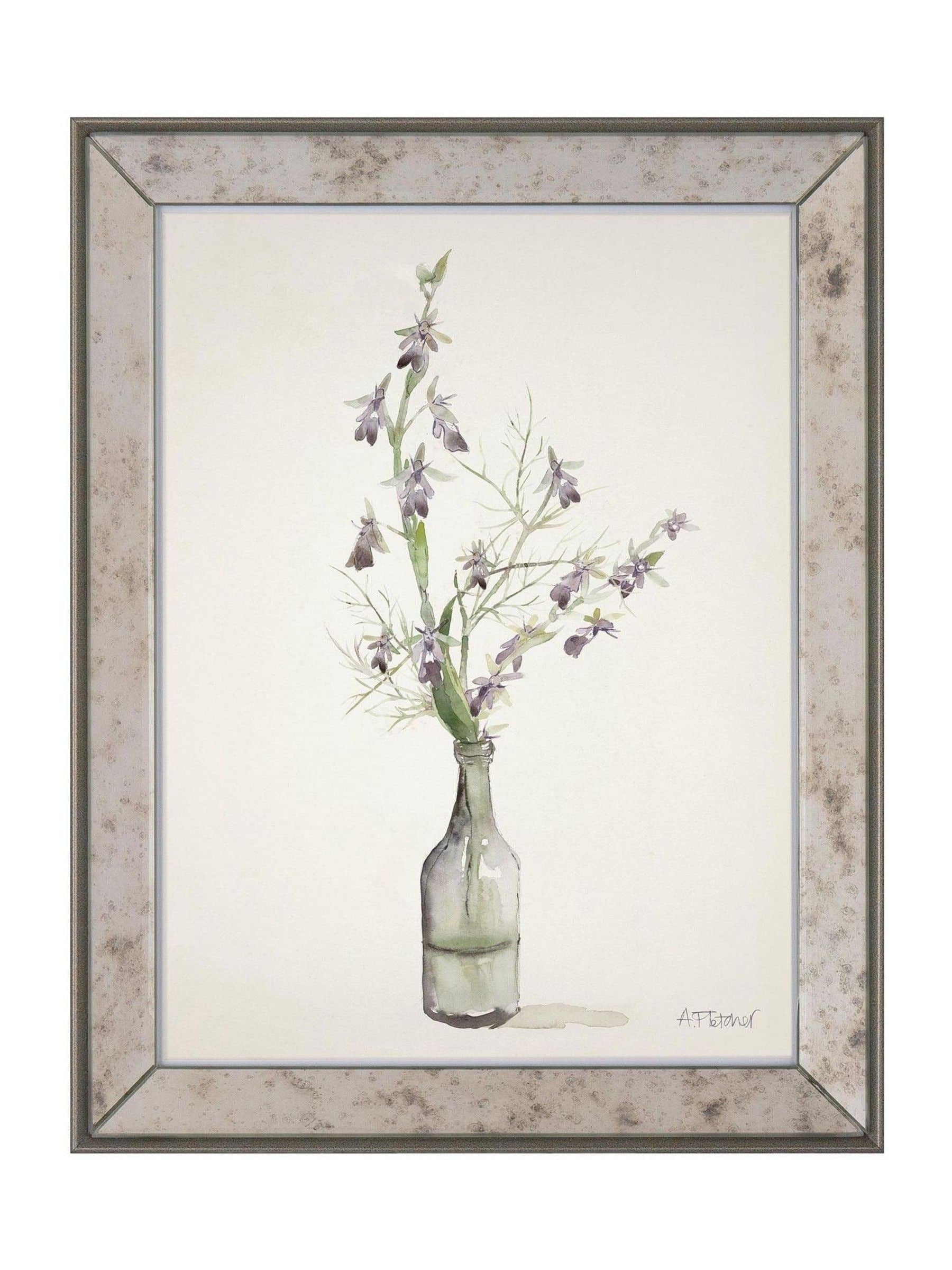 Art Marketing neutral amethyst orchids wall art 4x36x46cm - British product
