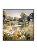 Art Marketing Multicoloured Wildflower Reflections Wall Art