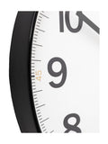 Gallery Home Black Whitmore wall clock 50cm, UK version