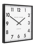 Gallery Home Black Pinehurst Wall Clock 50cm