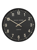 Gallery Home Black Cambridge wall clock 40cm (British brand)