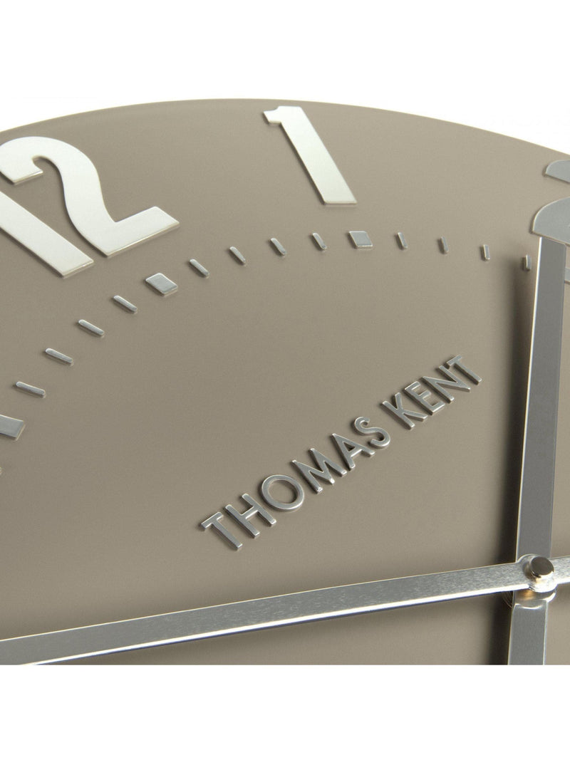 Thomas Kent Clocks Mocha Cedar wall clock 51cm (British brand)