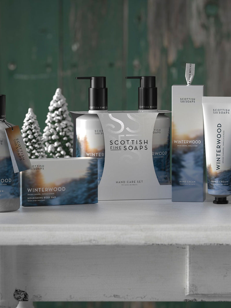 Scottish Fine Soaps Winterwood Hand Care Gift Set 300ml
