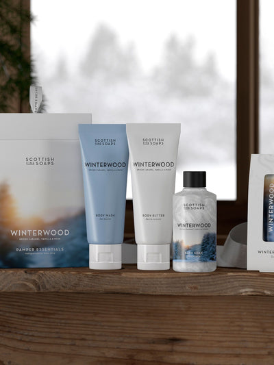 Next Scottish Fine Soaps Winterwood Pamper Essentials Gift Set- Buy online at McGrocer