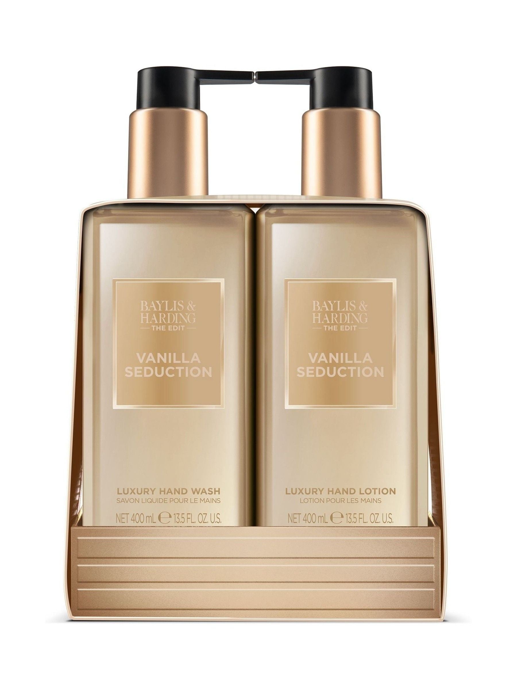 Baylis & Harding Handwasch-Lotion-Set Vanille 400 ml jeweils - Britisches Produkt