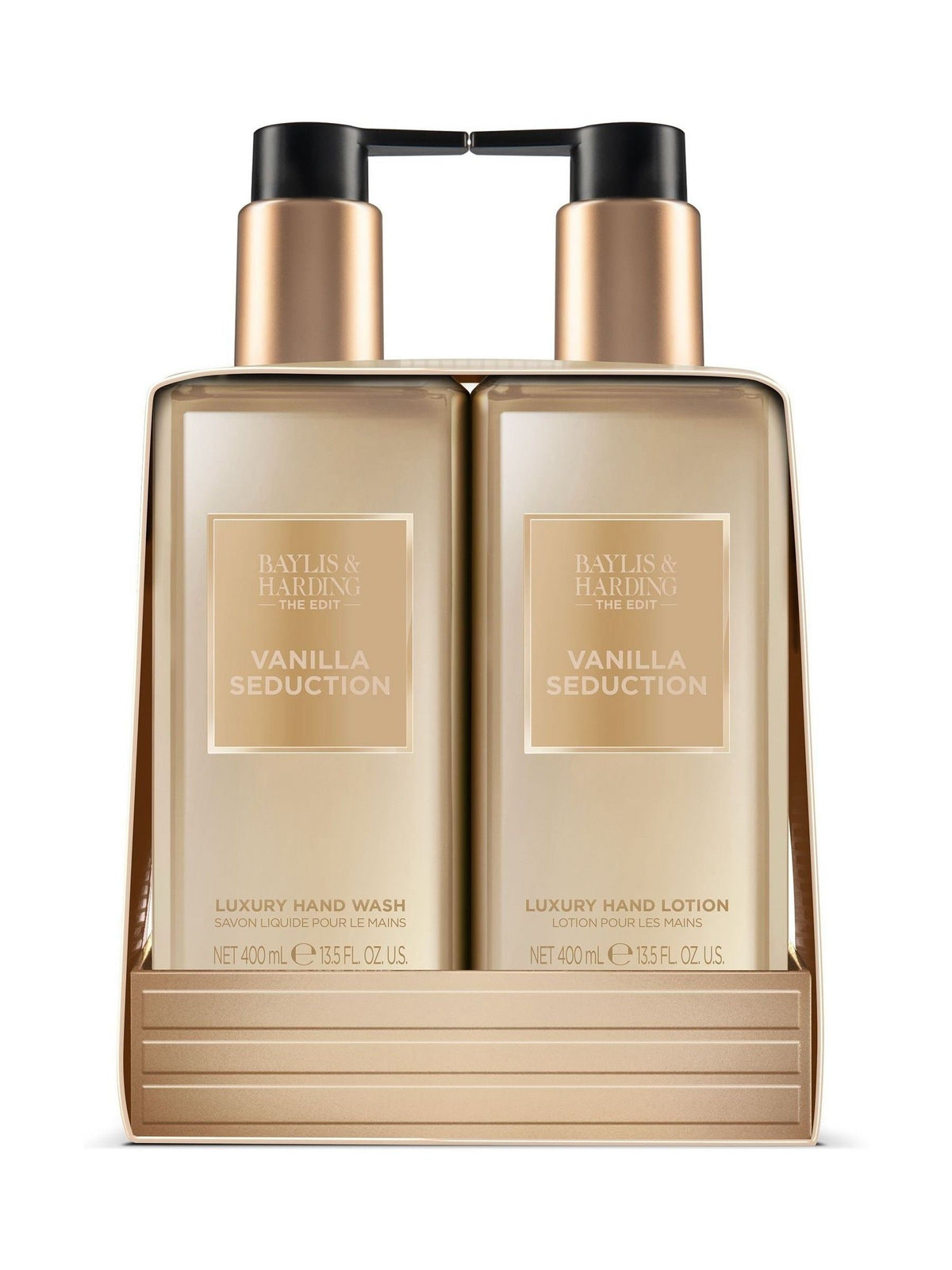 Baylis & Harding Handwasch-Lotion-Set Vanille 400 ml jeweils - Britisches Produkt