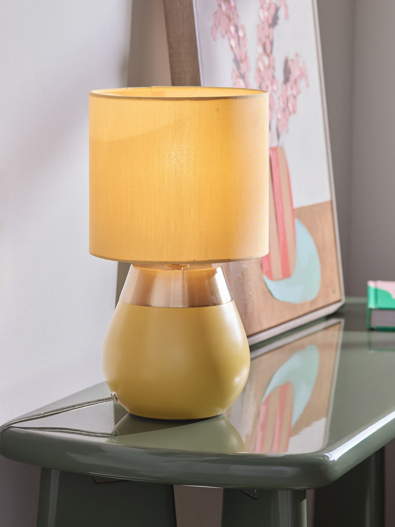 Mustard Yellow Kit Table Lamp