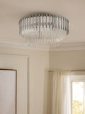 Next Arundel Brass Glass Ceiling Light 45cm - British product
