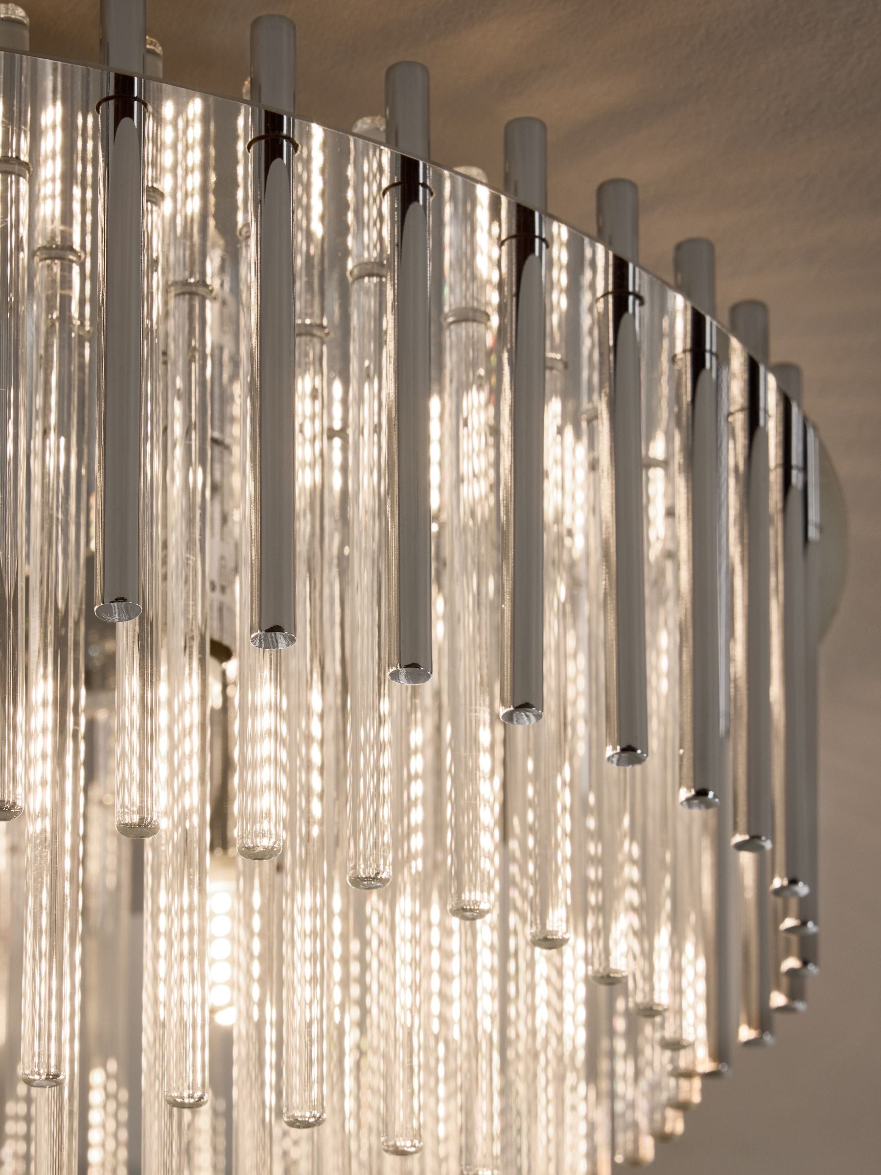Next Arundel Brass Glass Ceiling Light 45cm - British product