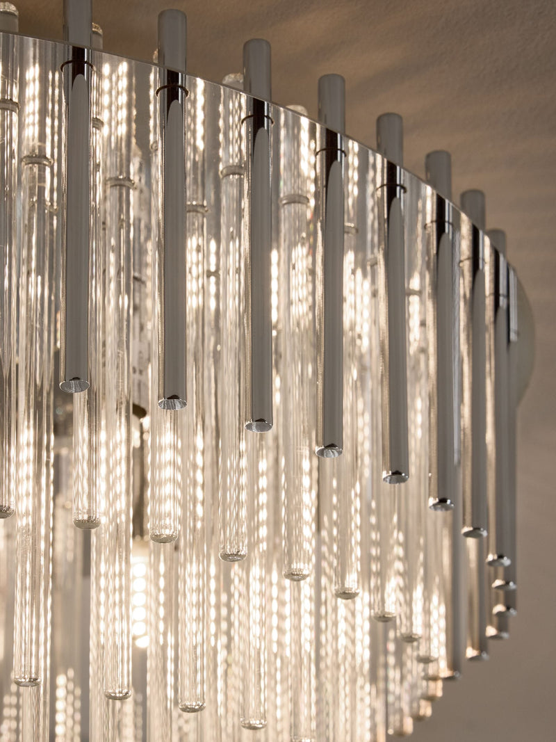 Next Arundel Brass Glass Ceiling Light 45cm - British product