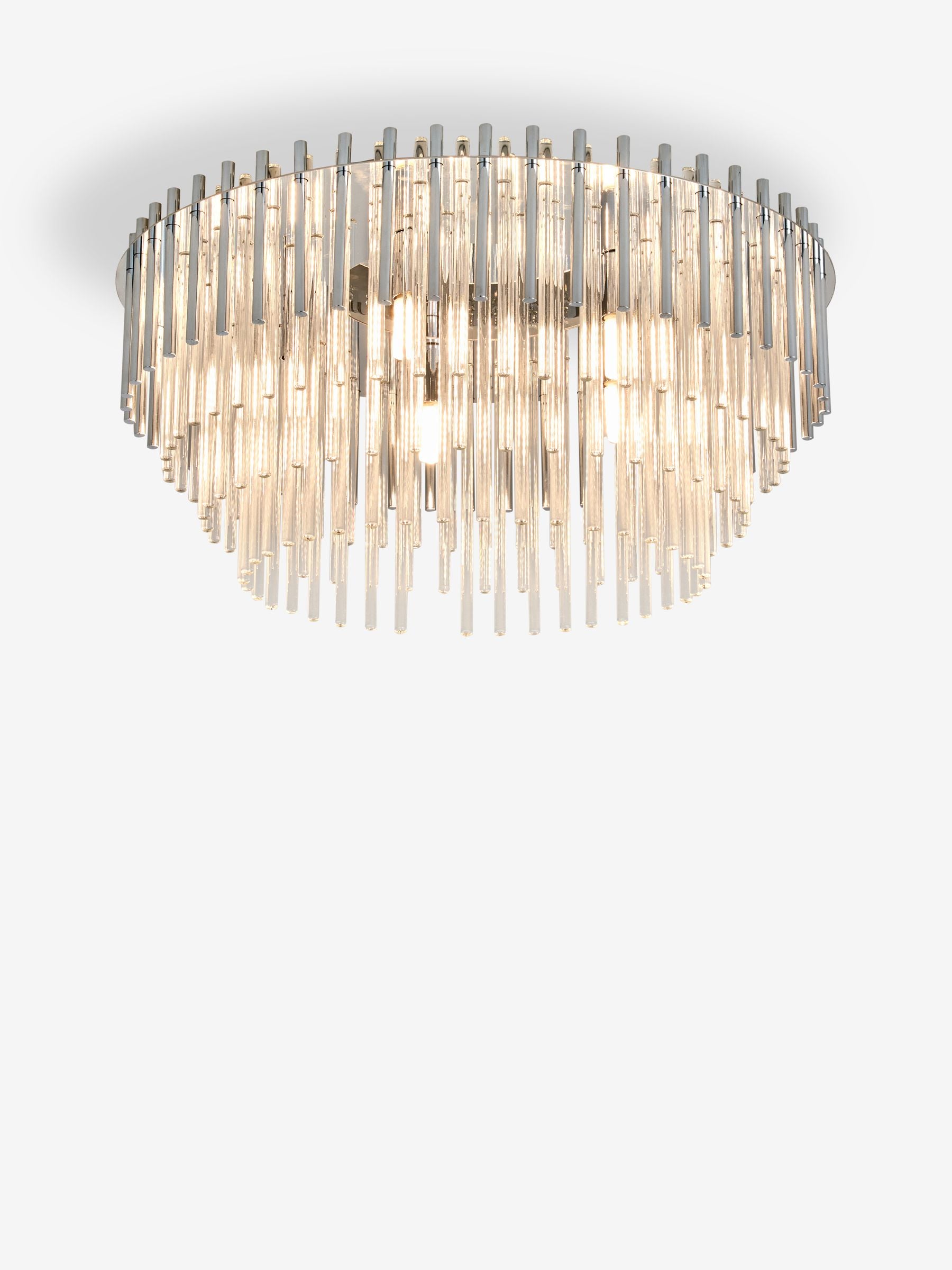 Next Arundel Brass Glass Ceiling Light 45cm - British product