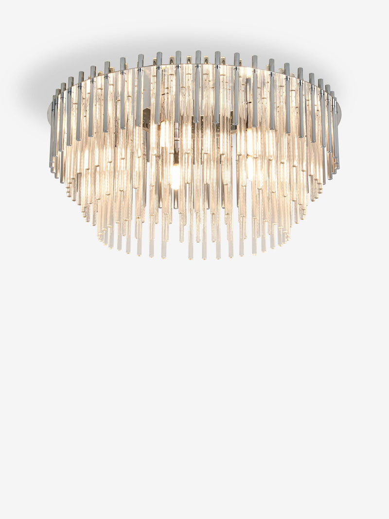 Next Arundel Brass Glass Ceiling Light 45cm - British product