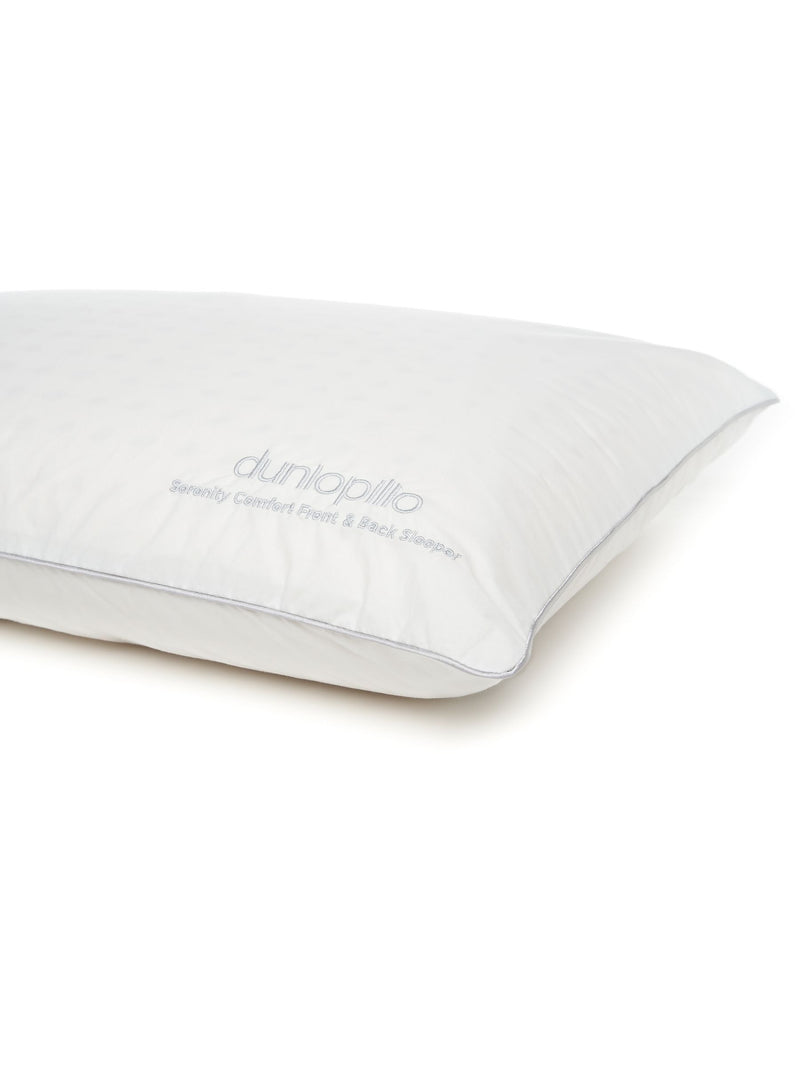 Dunlopillo front back sleeper latex hypoallergenic pillow - British product