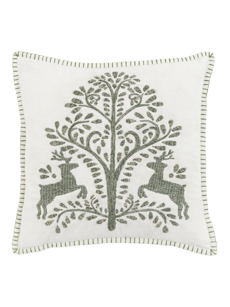Gallery Home embroidered cushion Woodland Tree Scene 45x45cm, UK version