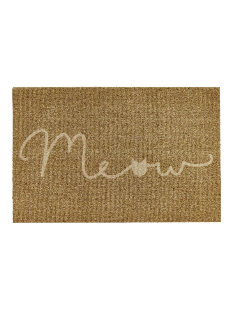 Howler & Scratch Meow Mat beige 50x75cm (British brand)