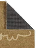 Howler & Scratch Meow Mat beige 50x75cm (British brand)