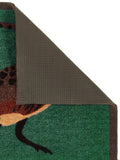 My Mat green pheasant indoor mat 75x50cm, imported from the UK