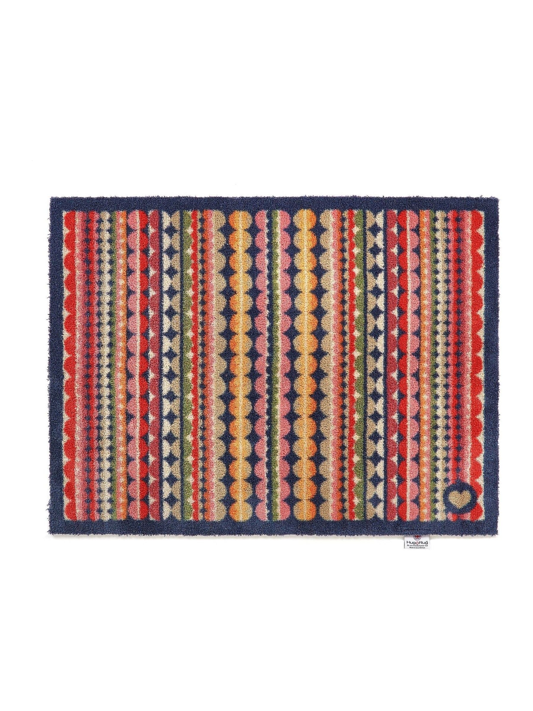 Hug Rug Beady Stripe doormat 65x85cm (British brand)