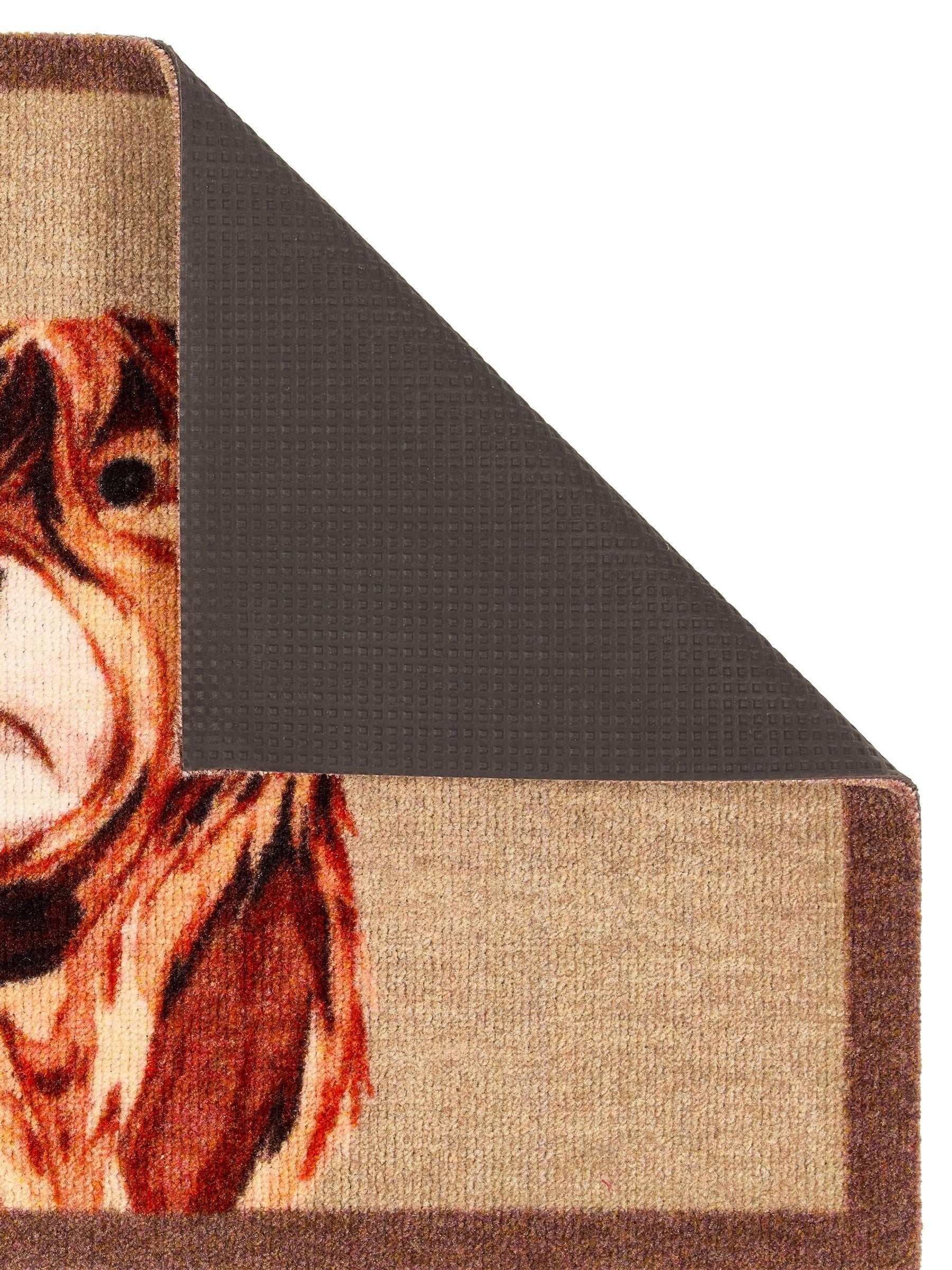 My Mat Highland Cow mat brown 50x75 cm - British product